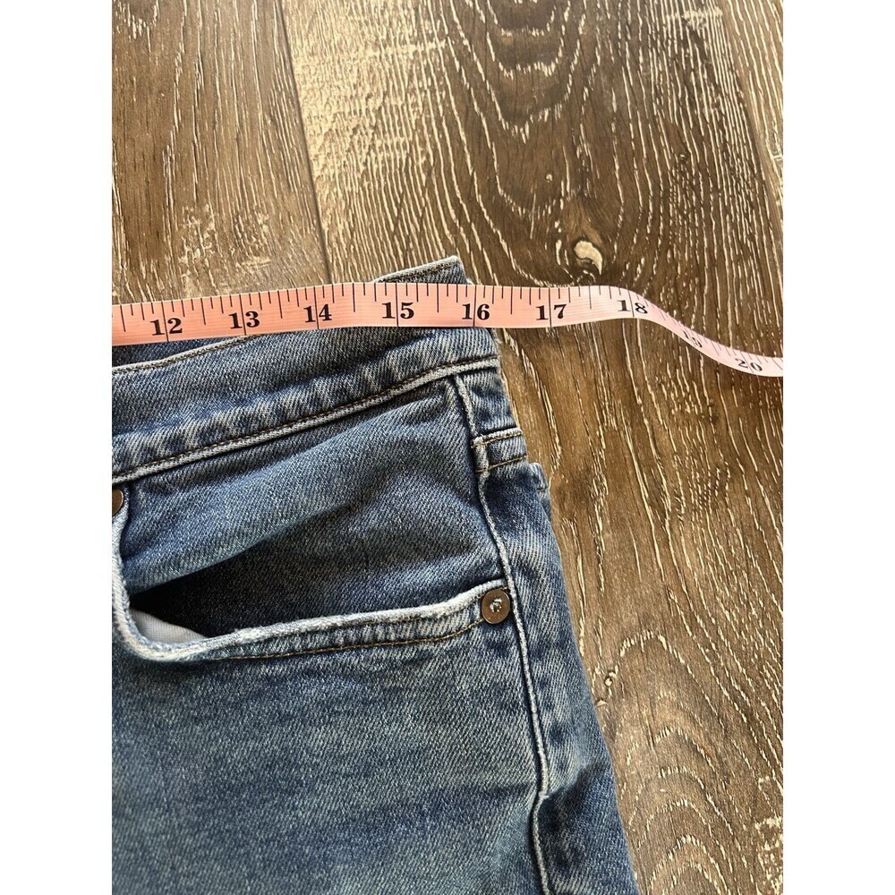 Agolde Jeans Denim Blue Medium Wash Casual Straight Leg Women's Size 32 - Picture 10 of 11